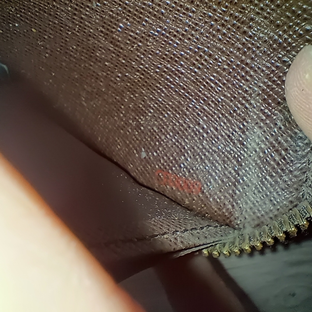 Louis Vuitton Damier Ebene Zippy Zip Around Long Wallet Brown Check Print - Picture 12 of 14